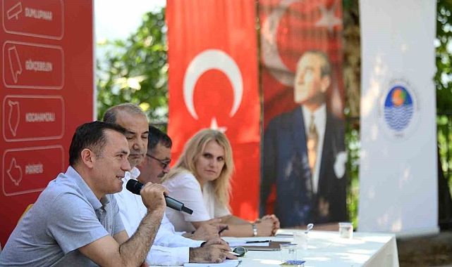 Yenişehir Belediyesinin mahalle toplantıları başladı