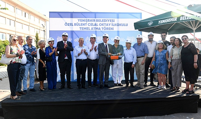 Yenişehir'de 320 öğrenci kapasiteli ilkokulun temeli atıldı