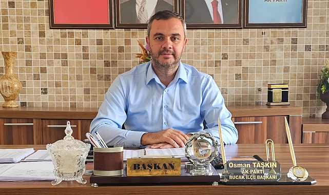 AK Parti Bucak'ta Taşkın görevden ayrıldı