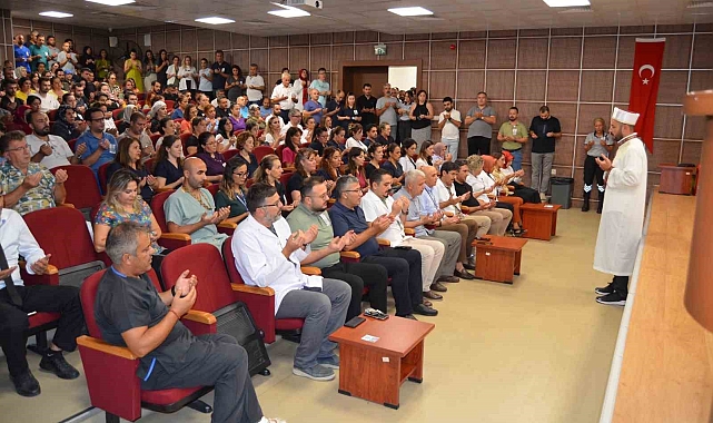 Alanya'da vefat eden sağlık memuru için anma töreni düzenlendi