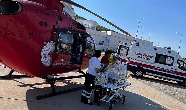 Ambulans helikopter, Artun bebek için havalandı