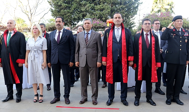 Antalya Adliyesinde adli yıl açılış töreni