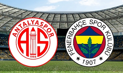 Antalya'da 11'ler Belli Oldu! Antalyaspor - Fenerbahçe maça sayılı dakikalar kaldı  