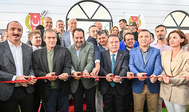 Antalya Gazeteciler Cemiyeti Sosyal Tesisi Jade Cafe açıldı