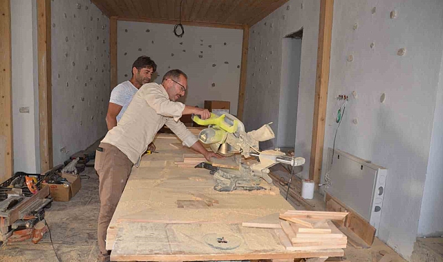 Antalya'da 400 yıllık düğmeli evler ayağa kaldırılıyor