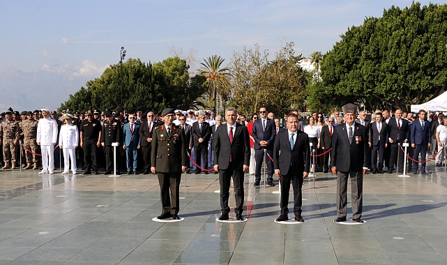 Antalya'da Gaziler Günü kutlandı