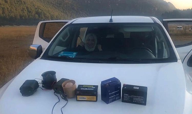 Antalya'da izinsiz avlanan 2 şahsa toplamda 7 bin 296 Lira idari cezası