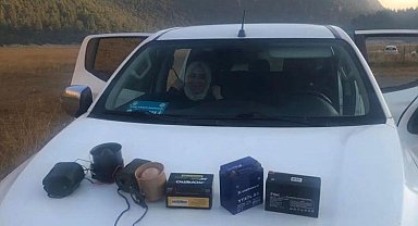 Antalya'da izinsiz avlanan 2 şahsa toplamda 7 bin 296 Lira idari cezası