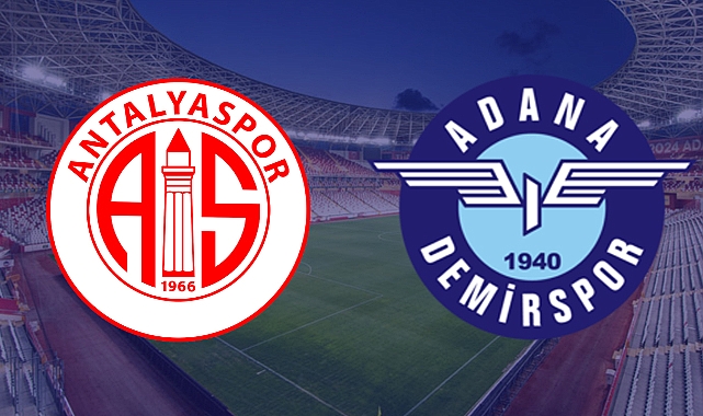 Antalyaspor – Adana Demirspor Maçı kadroları belli oldu