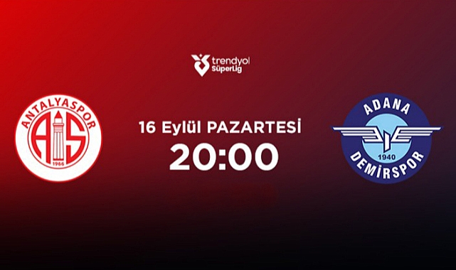 Antalyaspor – Adana Demirspor Muhtemel 11’ler