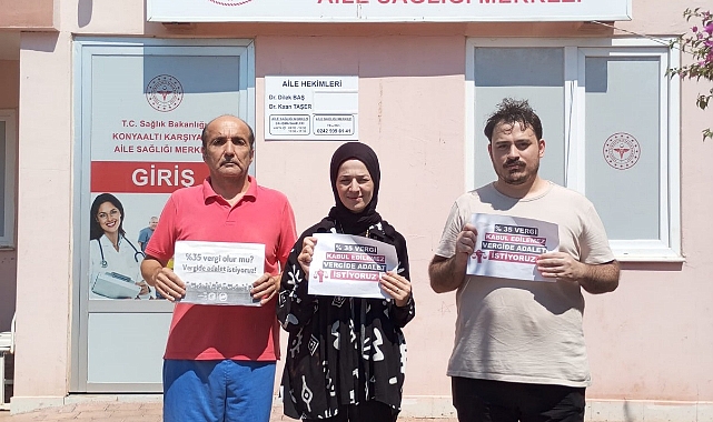 Başkan Taşer’den adaletli vergi açıklaması