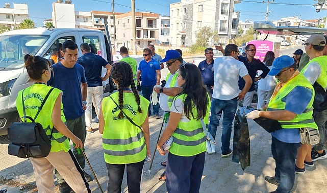 Bodrum Mumcular'da temizlik seferberliği