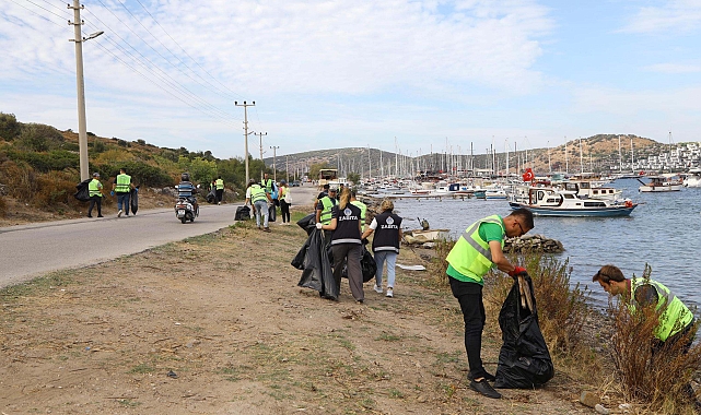 Bodrum'da Dünya Temizlik Günü'nde seferberlik