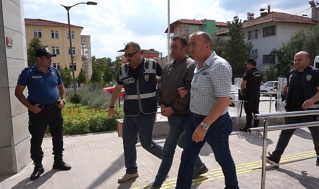 Burdur'da baba ve oğlunun katil zanlısı adliyeye sevk edildi