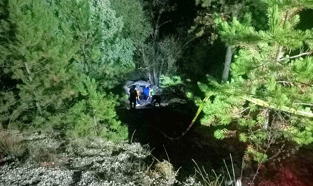 Burdur'da otomobil şarampole düştü: 1 ölü, 3 yaralı