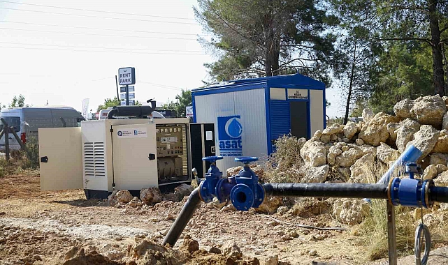 Büyükşehir'den Aksu'ya su üretim tesisi