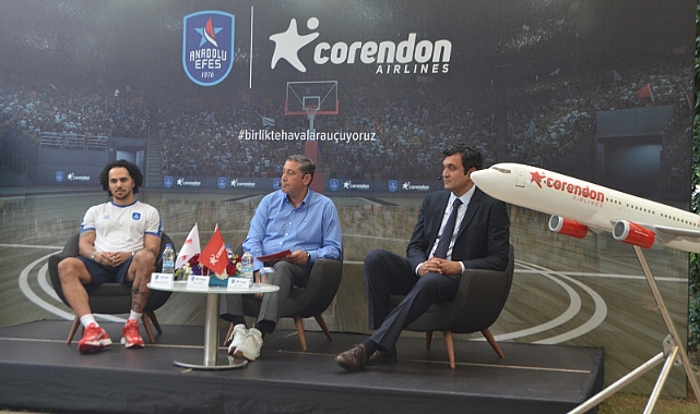 Corendon, Anadolu Efes ile sponsorluğunu yeniledi