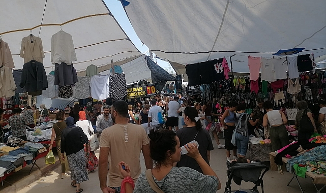 Cumartesi’nin en yoğun pazarı