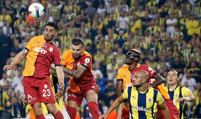 Dev Derbinin Galibi Galatasaray, derbide 3 puanı 3 golle aldı