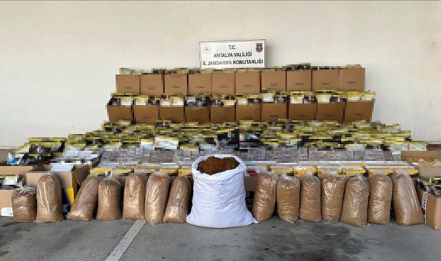 Gazipaşa'da okul çevrelerinde tütün ve tek dal sigara satışına yönelik baskın