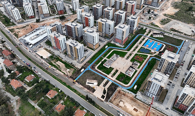Hak sahiplerine konutları teslim ediliyor
