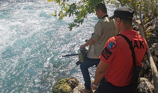 Irmak yatağı değiştirildi, kaybolan gence ulaşılamadı