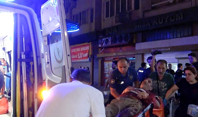 İşletmeci ile dükkan sahibi arasında kanlı tartışma
