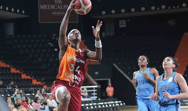 Kadınlar Basketbol Süper Ligi: Tarsus Spor: 57 - Galatasaray: 77