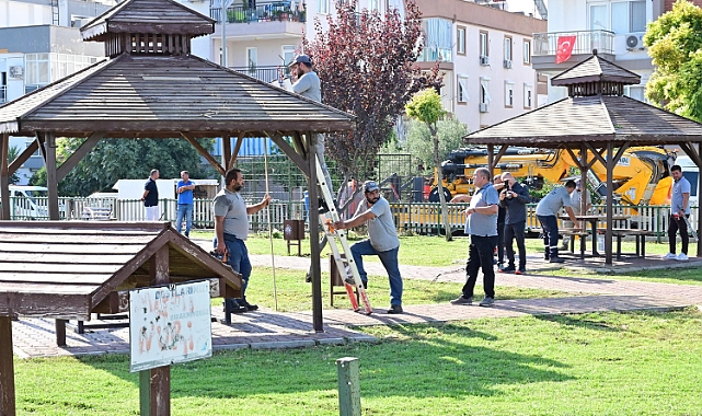 Kepez'de Hizmet Atağı: Ahatlı Mahallesi'nde Park ve Çevresi Yenilendi