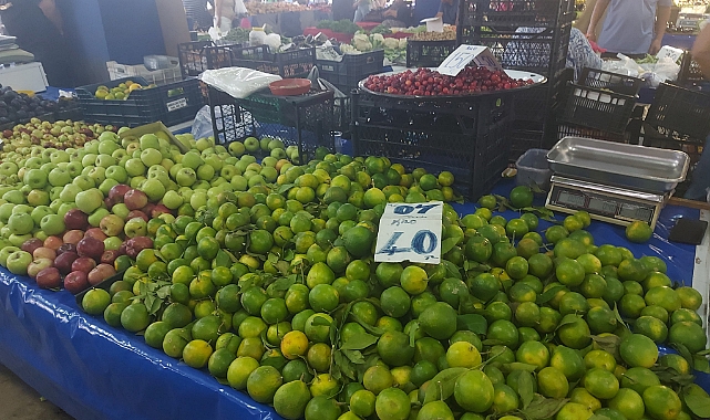 Kış Mevsiminin Habercisi Mandalina Pazar Tezgahlarında Yerini Aldı