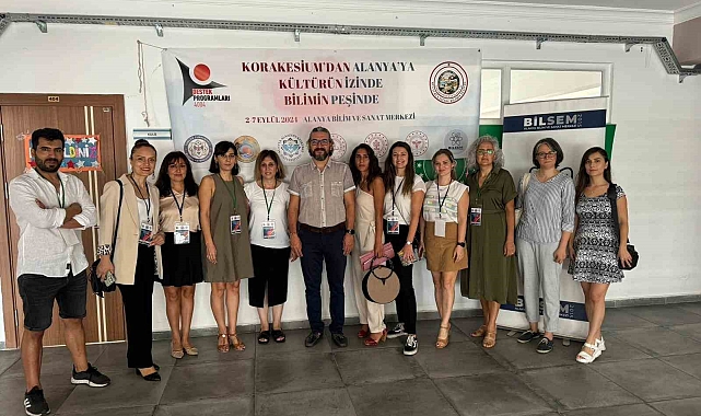 "Korakesium'dan Alanya'ya Kültürün İzinde Bilimin Peşinde" projesi gerçekleştirildi