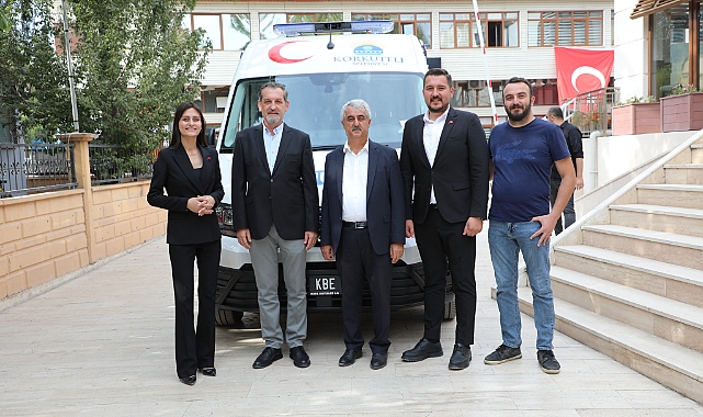 Korkuteli Belediyesine Yeni Hasta Nakil Ambulansı Hibe Edildi