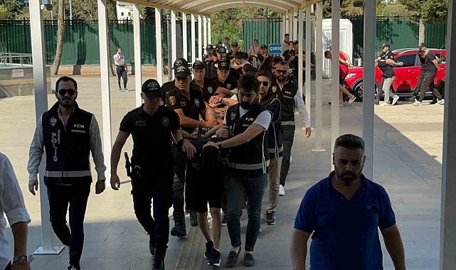 'Kuyu-27' şüphelilerinden 32'si tutuklandı