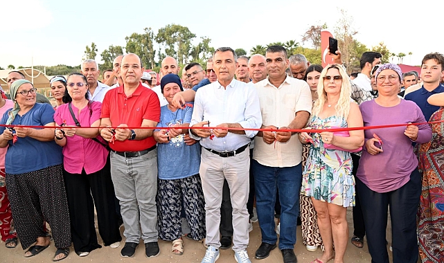 Manavgat Belediyesi Gündoğdu Halk Plajı açıldı