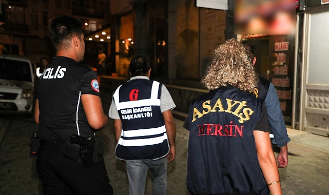 Mersin polisinden iş yerlerine denetim: 8 iş yerine 1 milyon 550 bin TL ceza kesildi