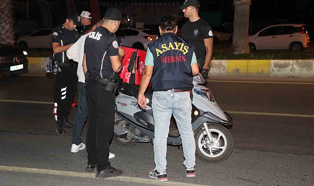 Mersin'de motosiklet sürücülerine 859 bin 290 TL ceza kesildi