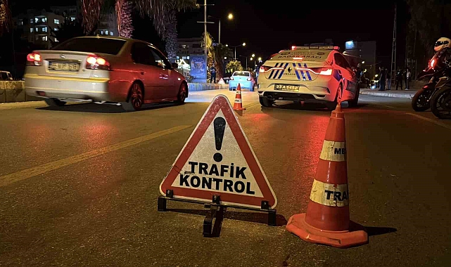 Mersin'de motosiklet sürücülerine yönelik 'şok uygulama'