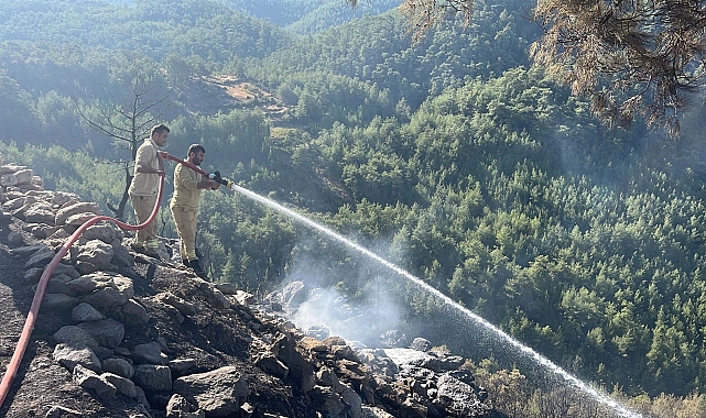 Muğla&#039;daki orman yangını 2&#039;nci gününde