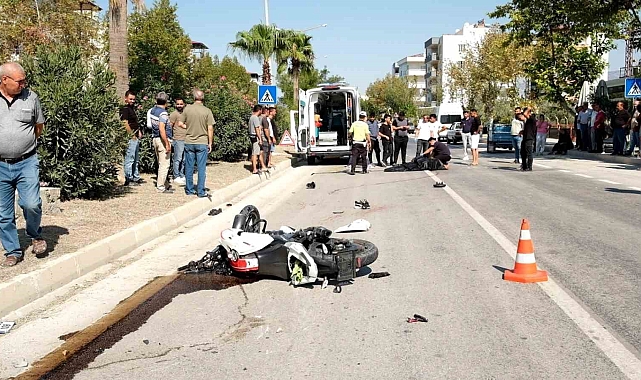 Patpat motosikletle çarpıştı: 1 ölü, 1 yaralı