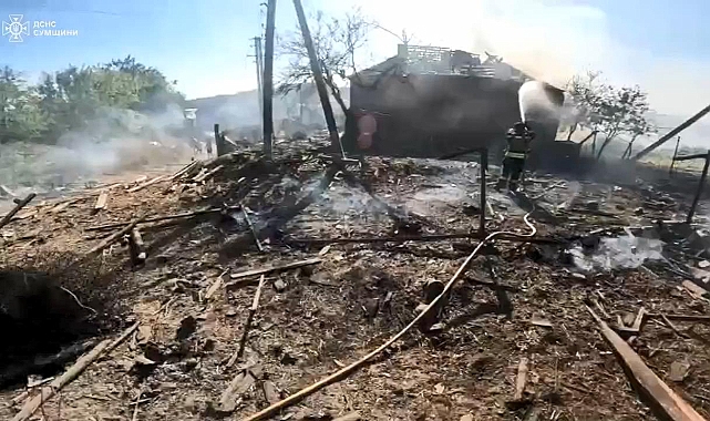 Rusya, Ukrayna’nın Sumy bölgesini vurdu: 1 ölü, 6 yaralı