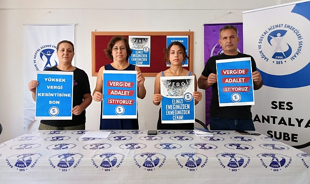 Sağlık Emekçileri Haftalardır Vergide Adalet İstiyor