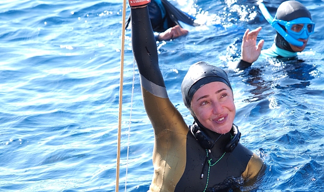 Şahika Ercümen, Serbest Dalış Dünya Kupası’nda yine tarih yazdı