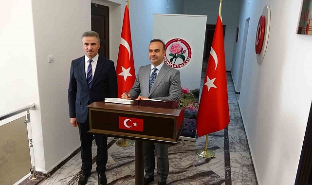 Sanayi ve Teknoloji Bakanı Kacır Isparta'da