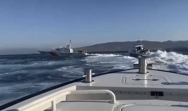 Türk balıkçı teknesi, Yunan unsurlarınca havaya ateş açılarak tacize uğradı