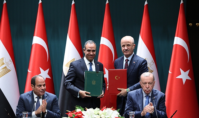 Türkiye ile Mısır arasında 17 anlaşma imzalandı