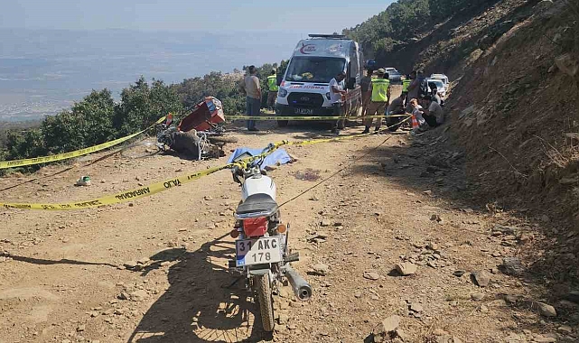 Yayla yolunda feci kaza: 1 ölü, 1 yaralı