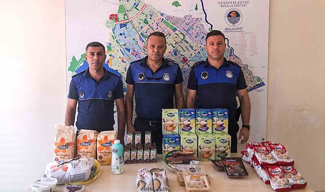 Yenişehir'de son kullanma tarihi geçmiş 65 ürün ele geçirildi