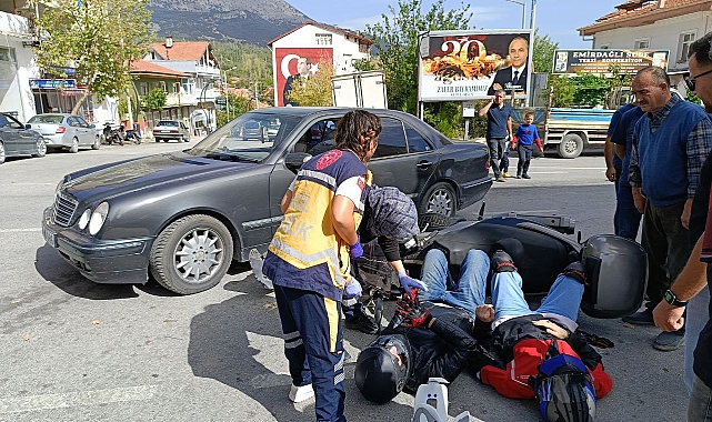 Ağlasun'da kaza: 2 yaralı