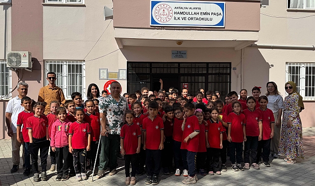 Alanya Belediyesi çocukların yanında
