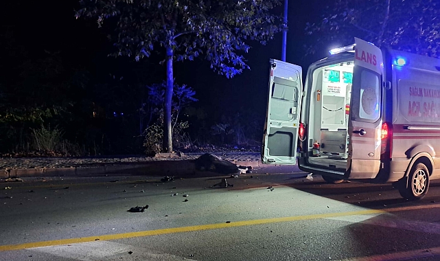 Alkollü sürücünün otomobili motosiklete çarptı; 17 yaşındaki Arda öldü